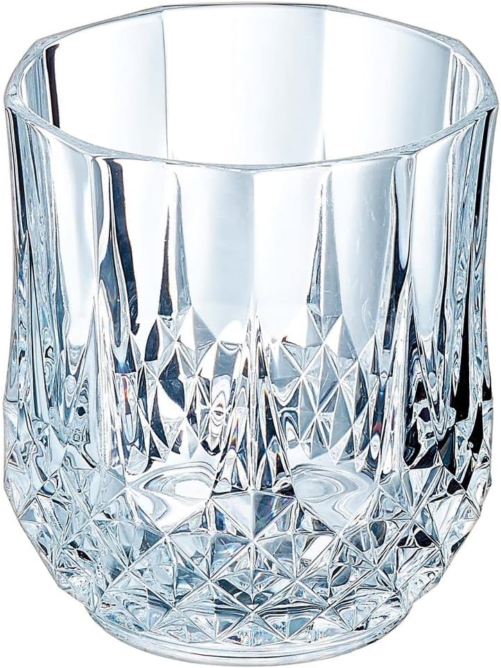 ECLAT Cristal D'Arques Longchamp Mixer Glass, Crystal, 32 cl, Pack of 6