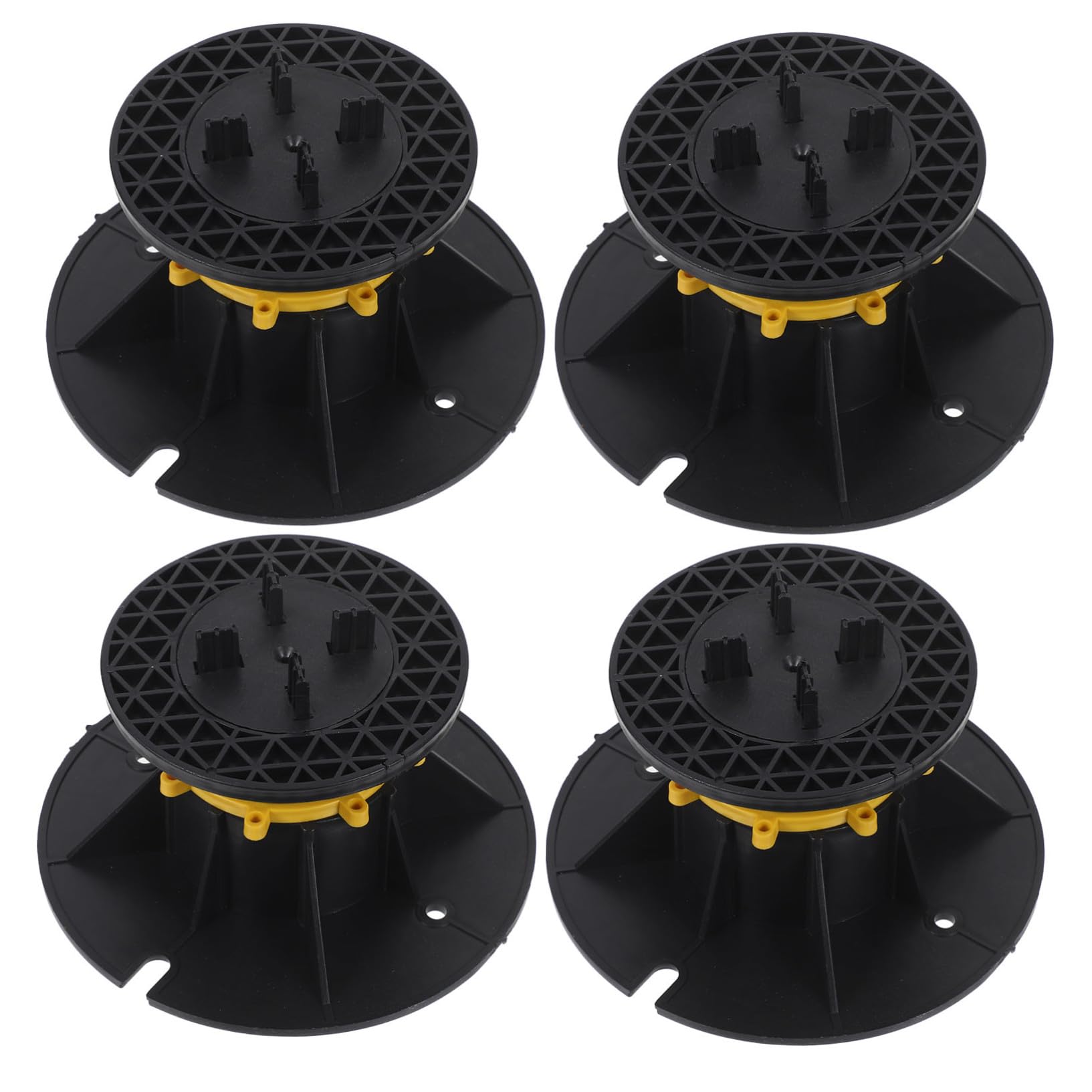 Piédestal réglable pour terrasse et support de sol extérieur pour dalles ou lambourdes