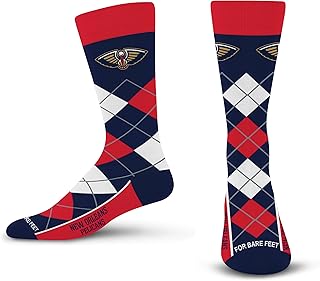 NBA mens Nba Argyle Remix Dress Sock