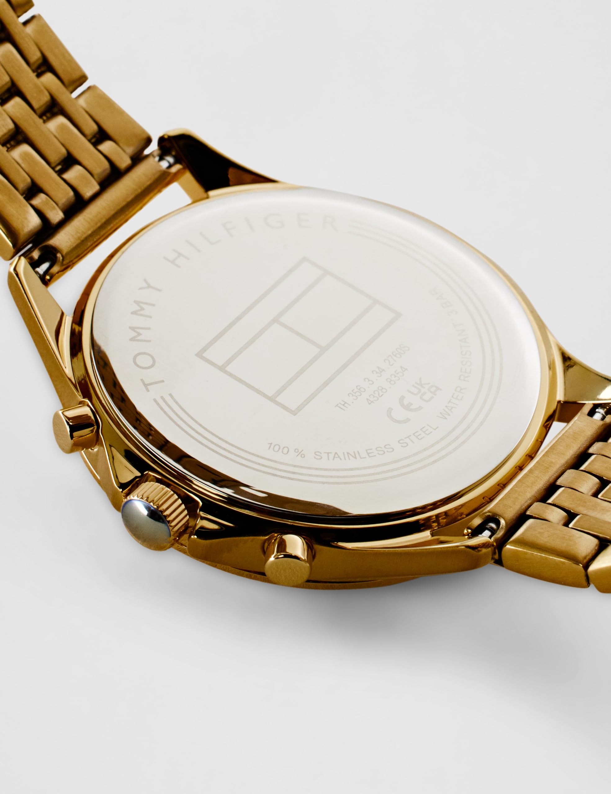 Tommy Hilfiger Orologio Analogico Multifunzione al Quarzo da Donna con Cinturino in Acciaio Inossidabile - Disponibile in versione Oro o Argento