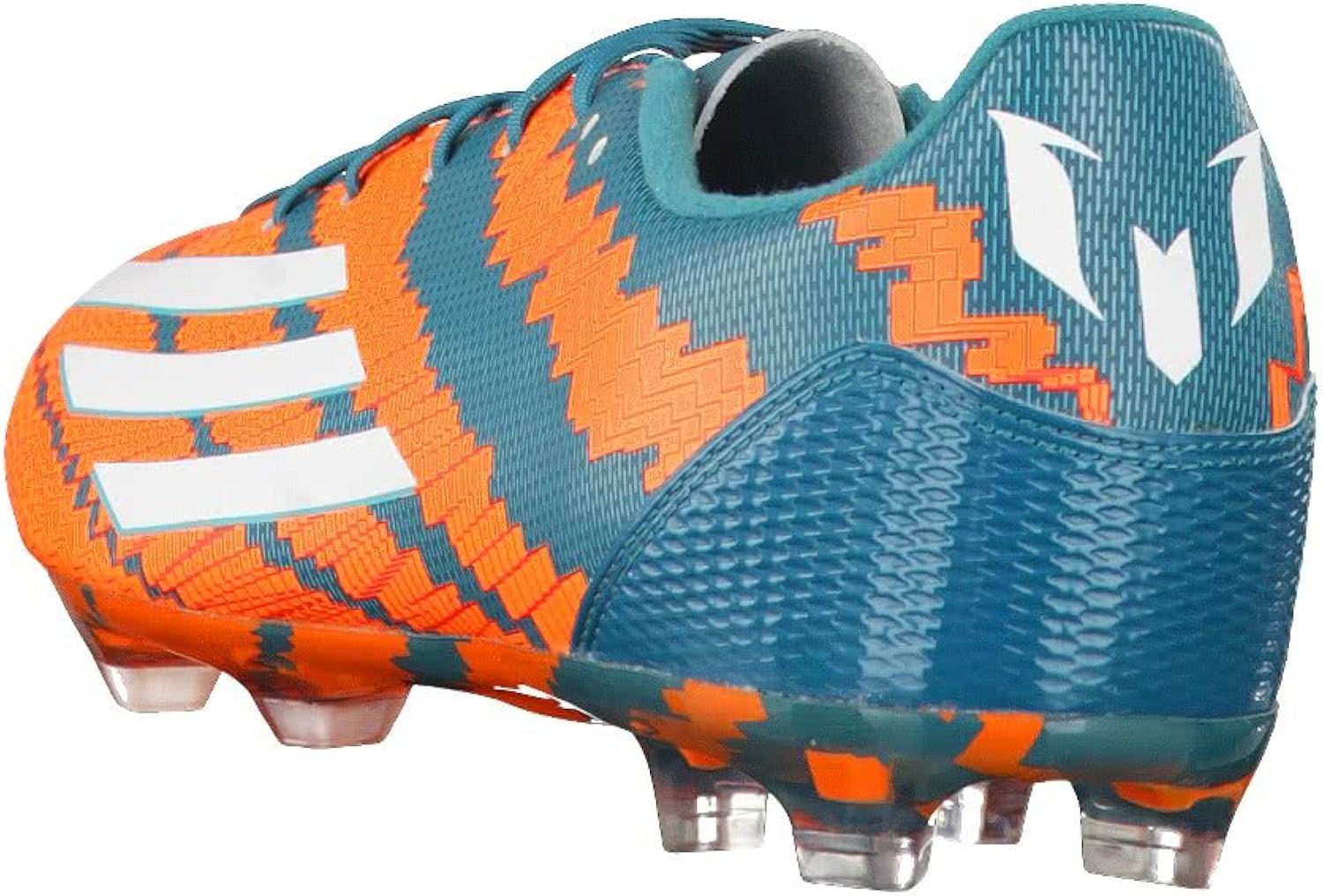 orange messi cleats