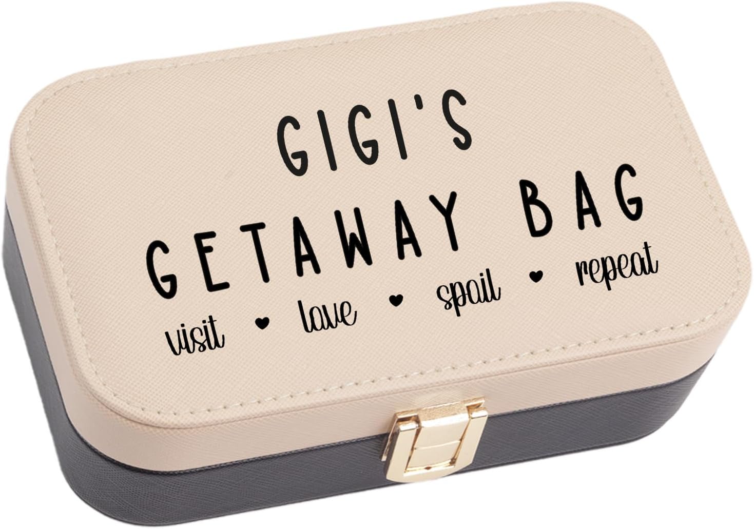 VANESSA ROSELLA Gigi's Getaway Grandma Jute Bag Grandma's Burlap Gigi Gift Shopping Mothers Day Gift Live Love Spoil - Image 3