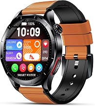 Lgnitek Smart Watch for Men Women, 1.43" AMOLED HD Health Watch with Answer/Make Call 24H Heart Rate SpO2 Stress Sleep Mon...
