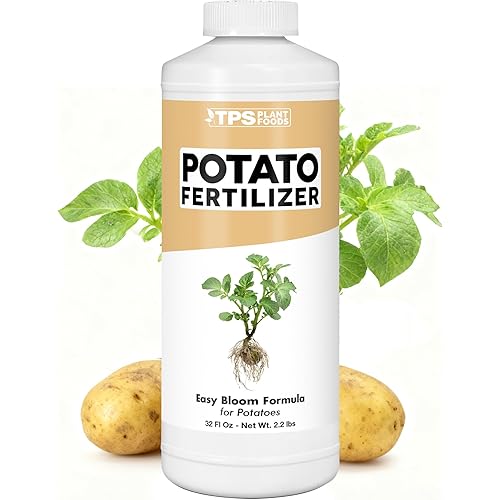 Potato Fertilizer – Liquid Plant Food for Bigger Tubers, Stronger Roots & Vigorous Plant Growth, 32 oz