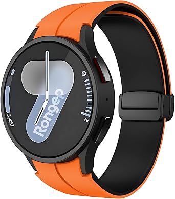 Sports Design Flex Loop 20mm Cord Compatible with Rongep Samsung Galaxy Watch 7 Cord for 7/6/5/4 Series (40mm/44mm) Watch 6/4 Classic (47/43/42mm) Watch 5 Pro Compatible