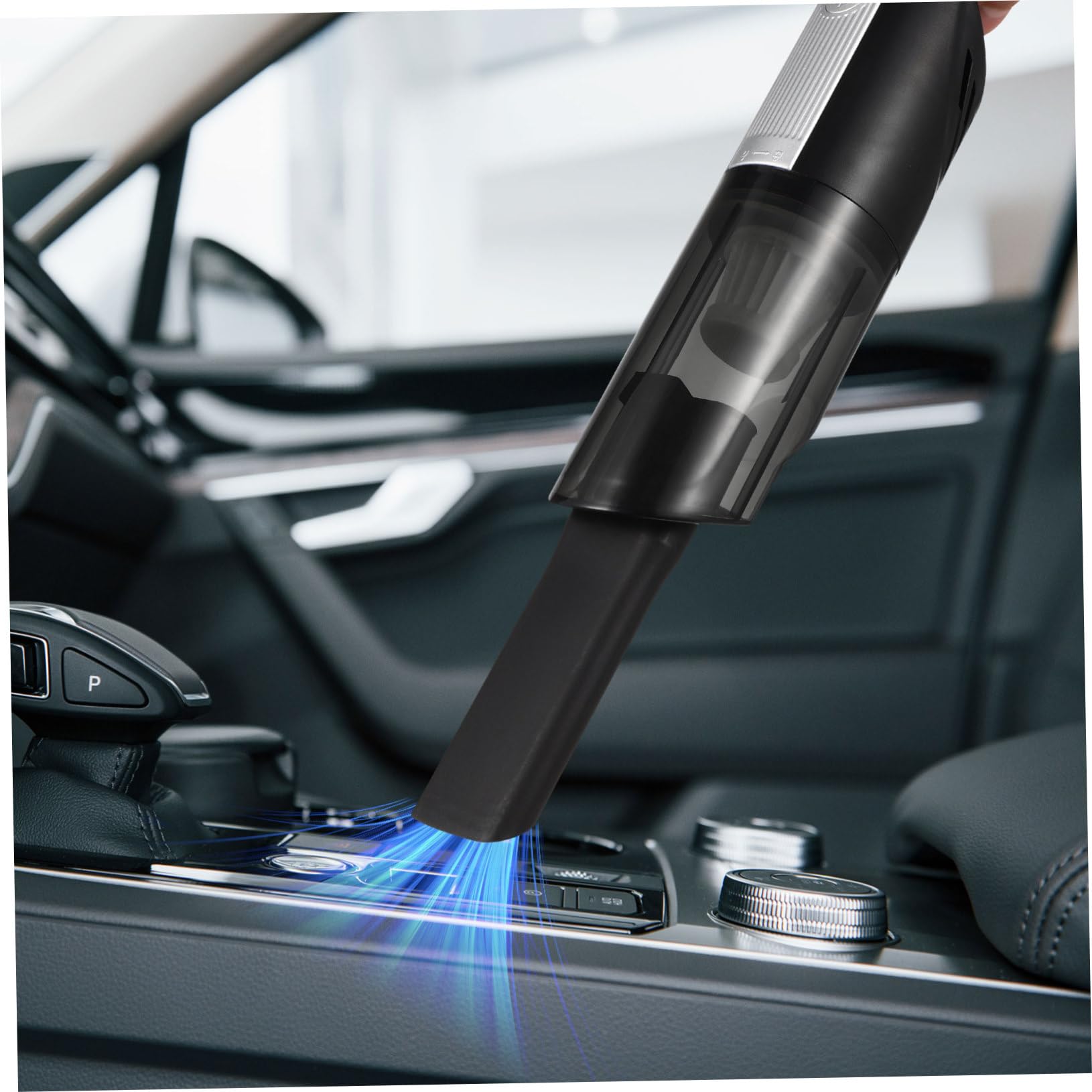 PRETYZOOM Aspiradora De Coche Inalámbrica Portátil De Alta Potencia para Aspirar Polvo Aspiradora De Mano Recargable para Uso Interiores Coche y Viajes