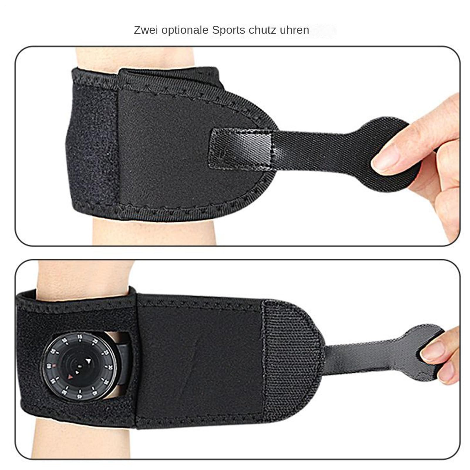 Armbanduhr Schutzfolie - Uhrenarmband Schutz | Mit Integrierter Polsterstruktur Wetterfestes Sportarmband Für Laufen Fitness Und Arbeit