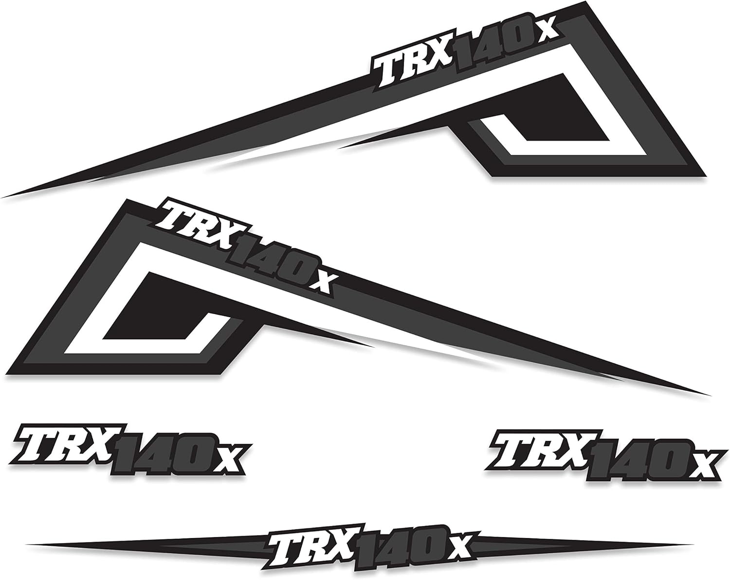 Premium Sharp Decal Graphics Kit fits Honda TRX70 Fourtrax Graphic Decal Kits - Assorted Colors