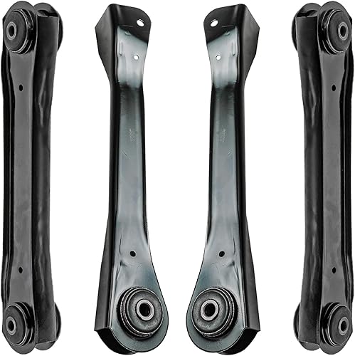 Miniatura 376 de Detroit Axle - Brazos de control delanteros inferiores con rótula + barras estabilizadoras de repuesto para Chrysler Dodge Intrepid 300M Concorde