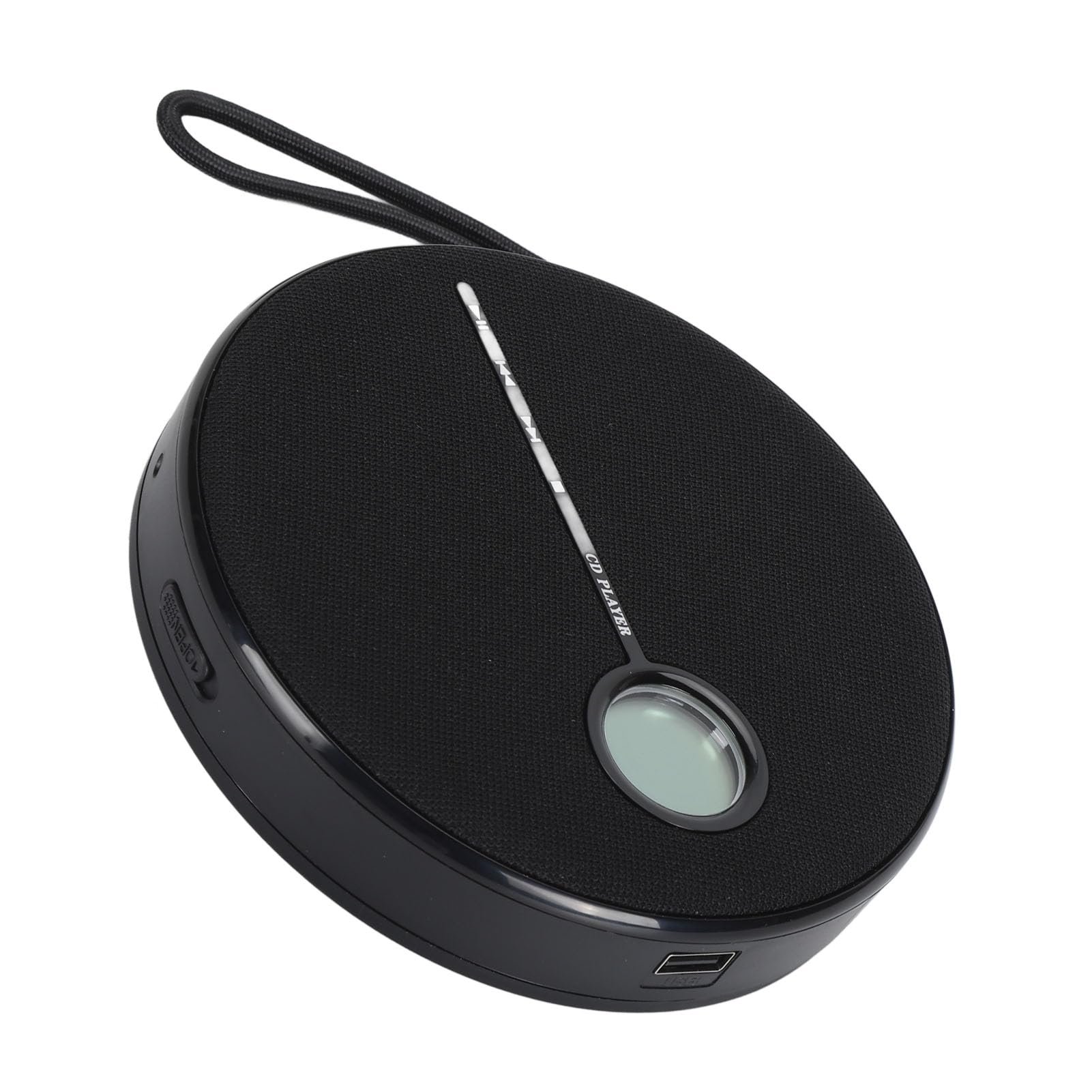 Lettore CD, Lettore Musicale CD Portatile Bluetooth 5.0 con Batteria Ricaricabile da 2000 MAh, Altoparlante Esterno per Casa Auto
