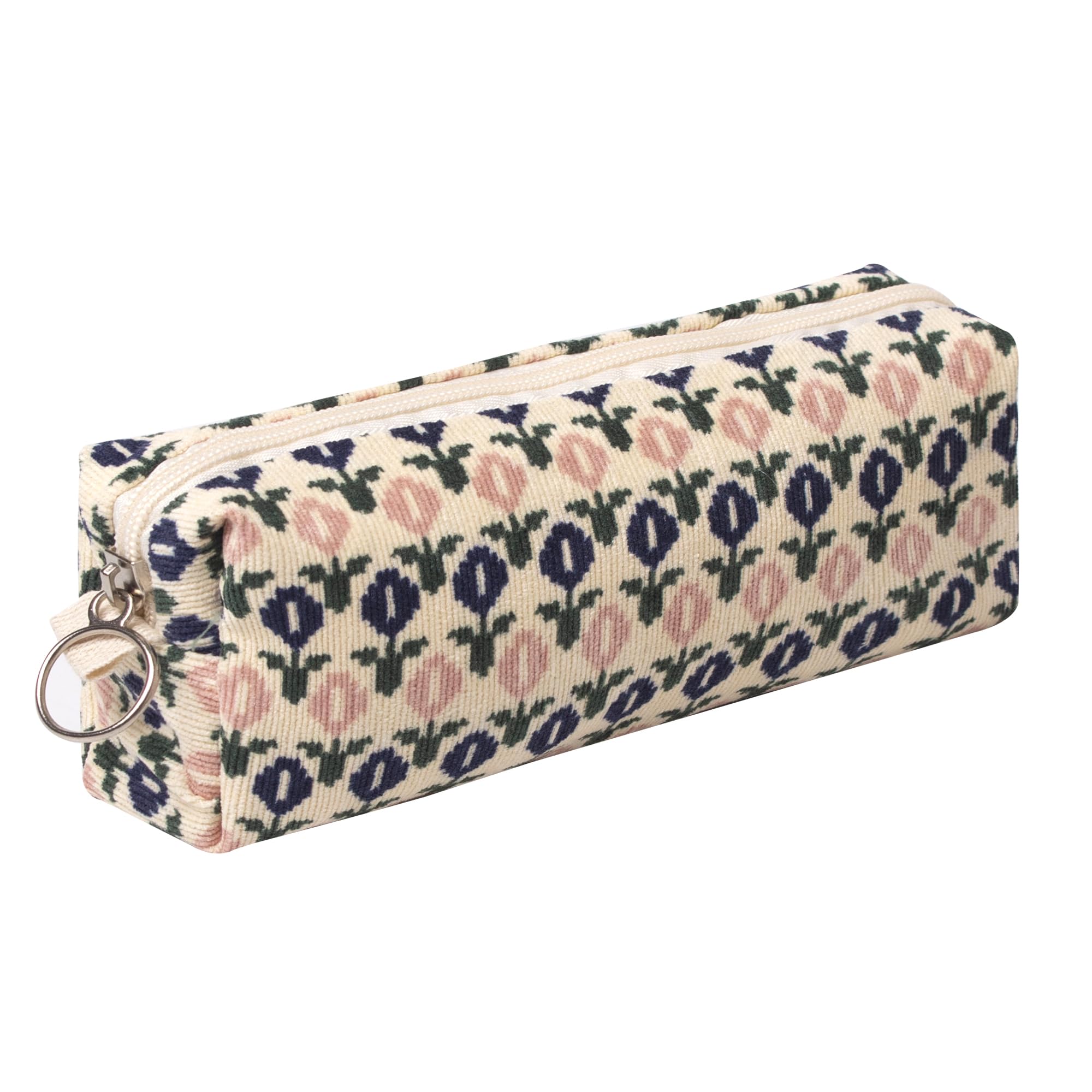 Fufumin Cute Pencil Case Aesthetic Student Pencil Pouch Coin Pen Pouch Cosmetic Bag Office Stationery Organizer for School (G) — image 1