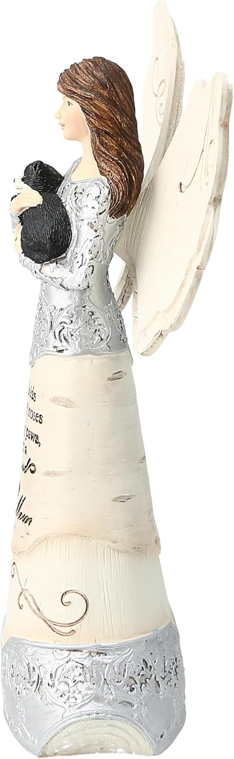 Pavilion Gift Company - My Kids Have Wet Noses & Furry Paws - Cat Mom - 6 Inch Collectible Angel Figurine image 3