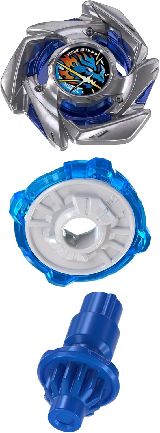 Beyblade X Strike Dran 4-50FF BX Infinity Starter Pack Set with Takara Tomy Attack Type Top and Launcher, Battling Tops Game Toys, Ages 8+