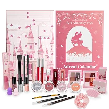 Beauty Advent Calendar 2026 for Girls and Women with 24 Cosmetic Gifts