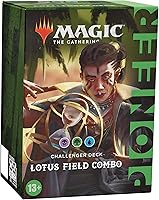 Vista 3 de Magic: The Gathering Pioneer Challenger Deck 2021 - Combo de campo de loto (negro-verde-azul), más de 13 años
