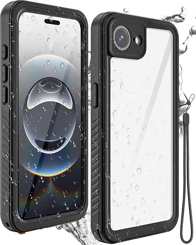 Miimall for iPhone 14E Case Waterproof, Built-in Lens & Screen Protector Heavy D