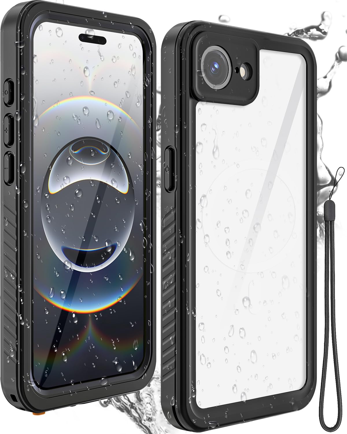 Amazon.co.jp: Miimall対応 iPhone 16e 防水ケース 全面保護 フィルム