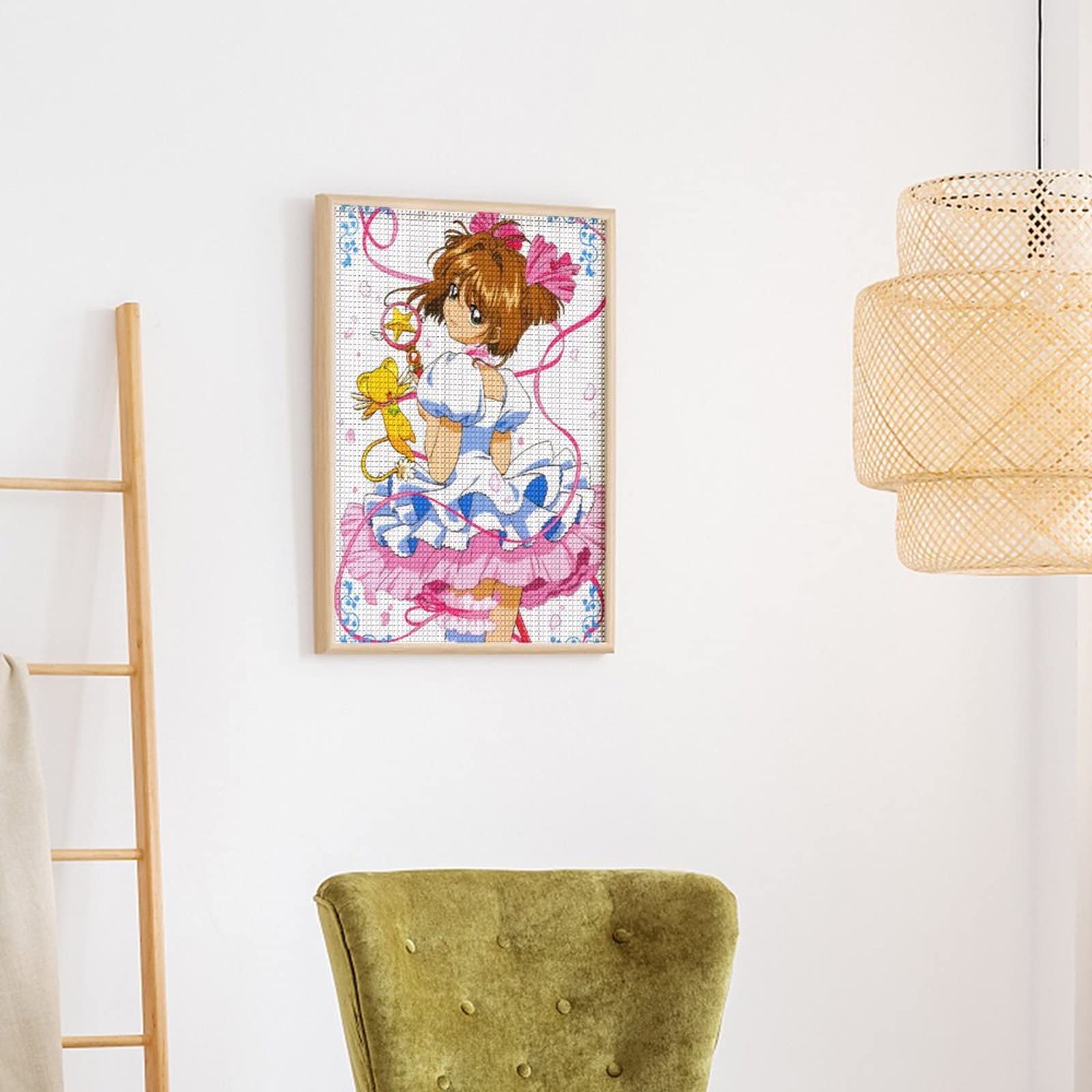 Amazon | カードキャプターさくら5Dダイヤモンド塗装キット 木之本桜