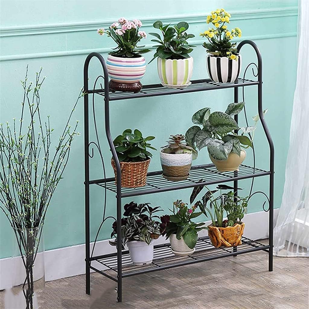 Plant Stand Succulent Shelf Rack Balcony Simple Indoor Garden Flower Pot Shelf