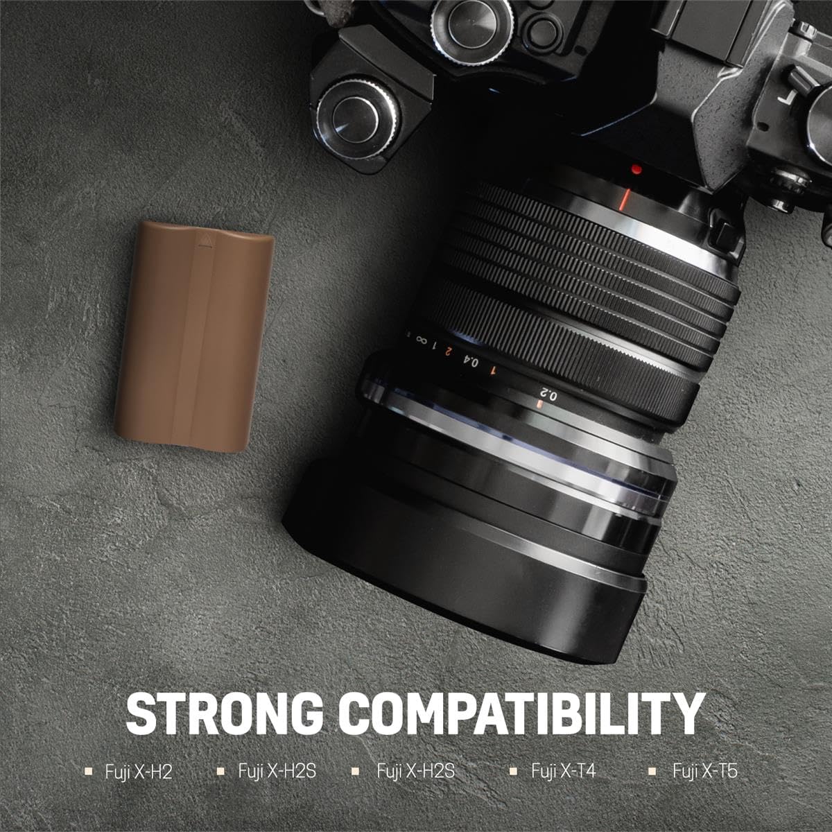 NP-W235 Battery – 2400mAh USB-C Rechargeable Lithium-Ion Battery for Fujifilm X-T4, X-T5, GFX100S, GFX50S II – High-Capacity & Fast Charging Replacement