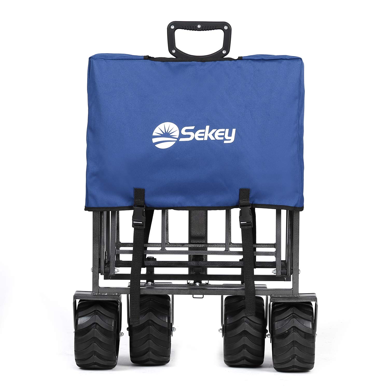 Sekey Folding Wagon Cart Beach Cart Collapsible Outdoor Utility Wagon
