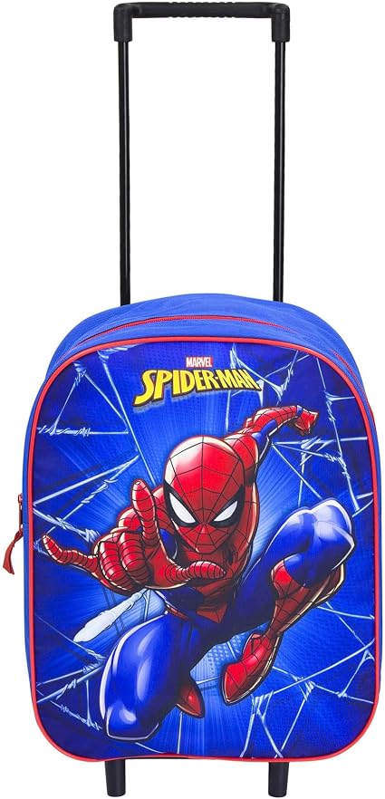 Amazon.com: Spiderman - Bolsa pequeña con ruedas : Ropa, Zapatos y Joyería
