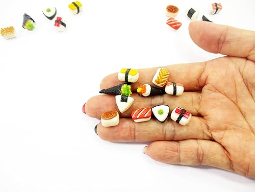 Miniatura 6 de Dollhouse 15229 - Lote de 10 alimentos sueltos japoneses para casa de muñecas