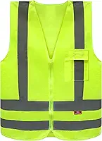 Colete Refletivo Steelflex 1 Bolso Amarelo G