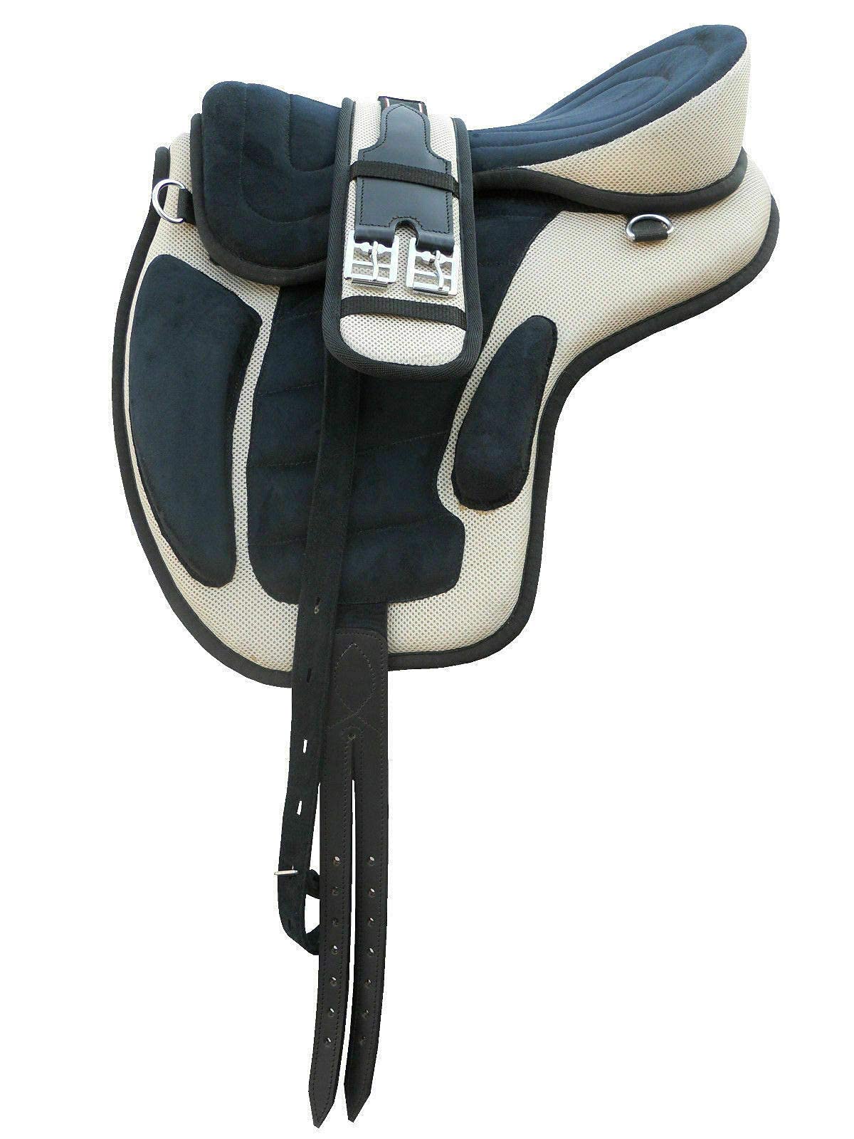 Selle de franc-emax synthétique pour cheval 35,6-45,7 cm