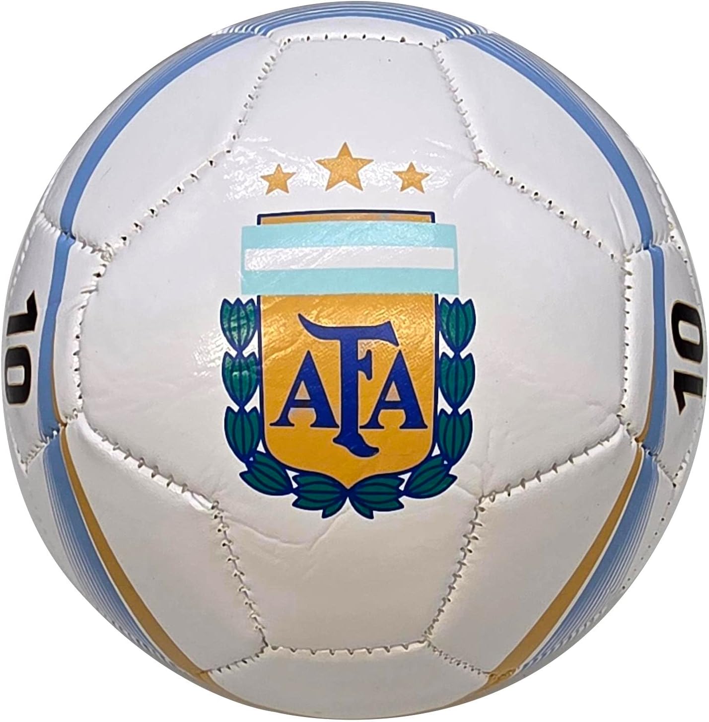 Icon Sports 2026 Argentina National Football Team Soccer Ball Ball Size 2 Ball - Messi 10