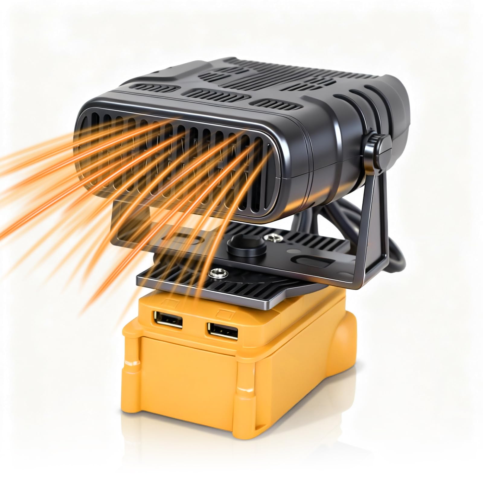 Yudara Portable Cordless Space Heater for Dewalt 20V Max Battery