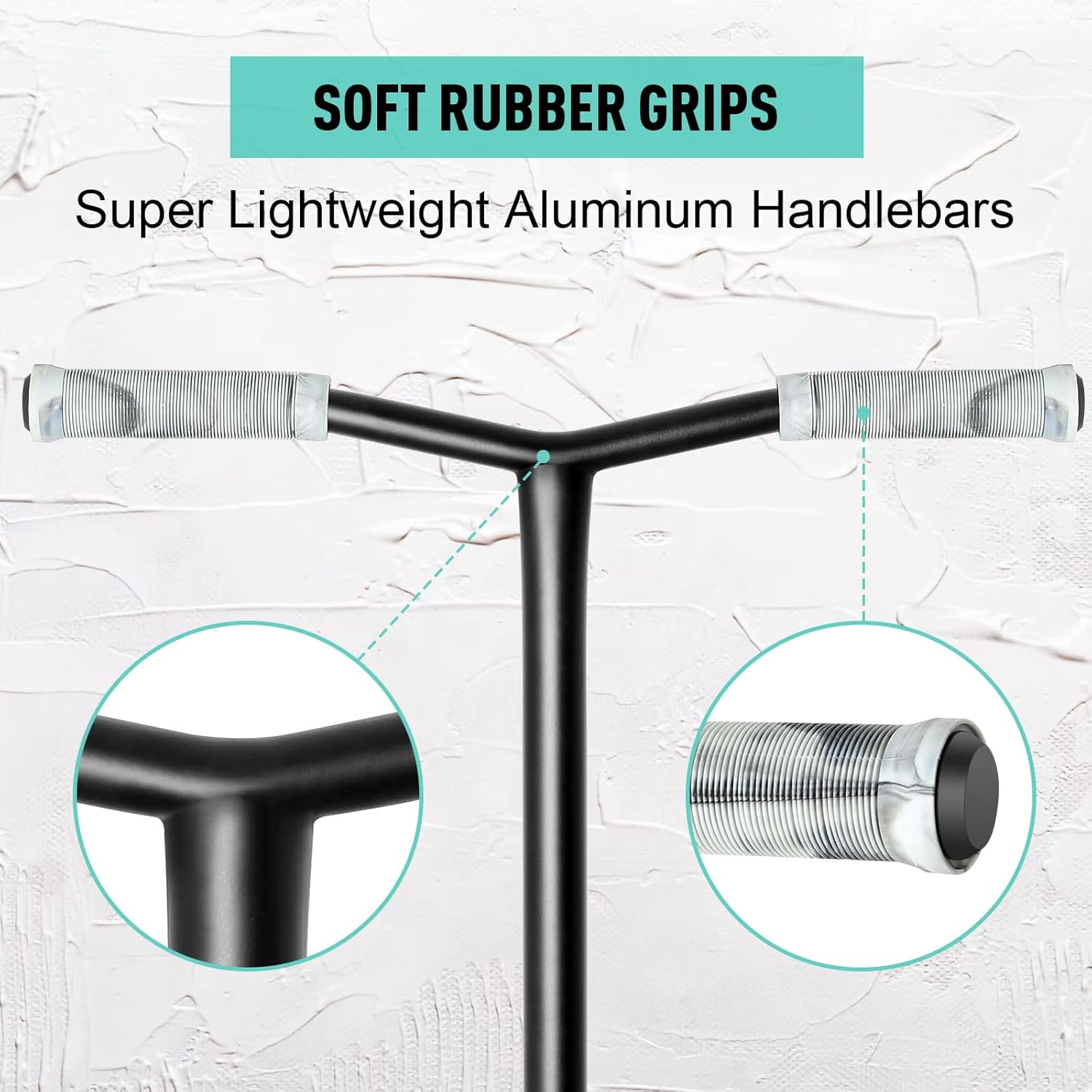 VOKUL K1 Pro Stunt Scooter - Intermediate & Beginner Freestyle Scooter for Kids 8+ & Adults - Quality Kick Scooter for Boys & Girls (Grey)