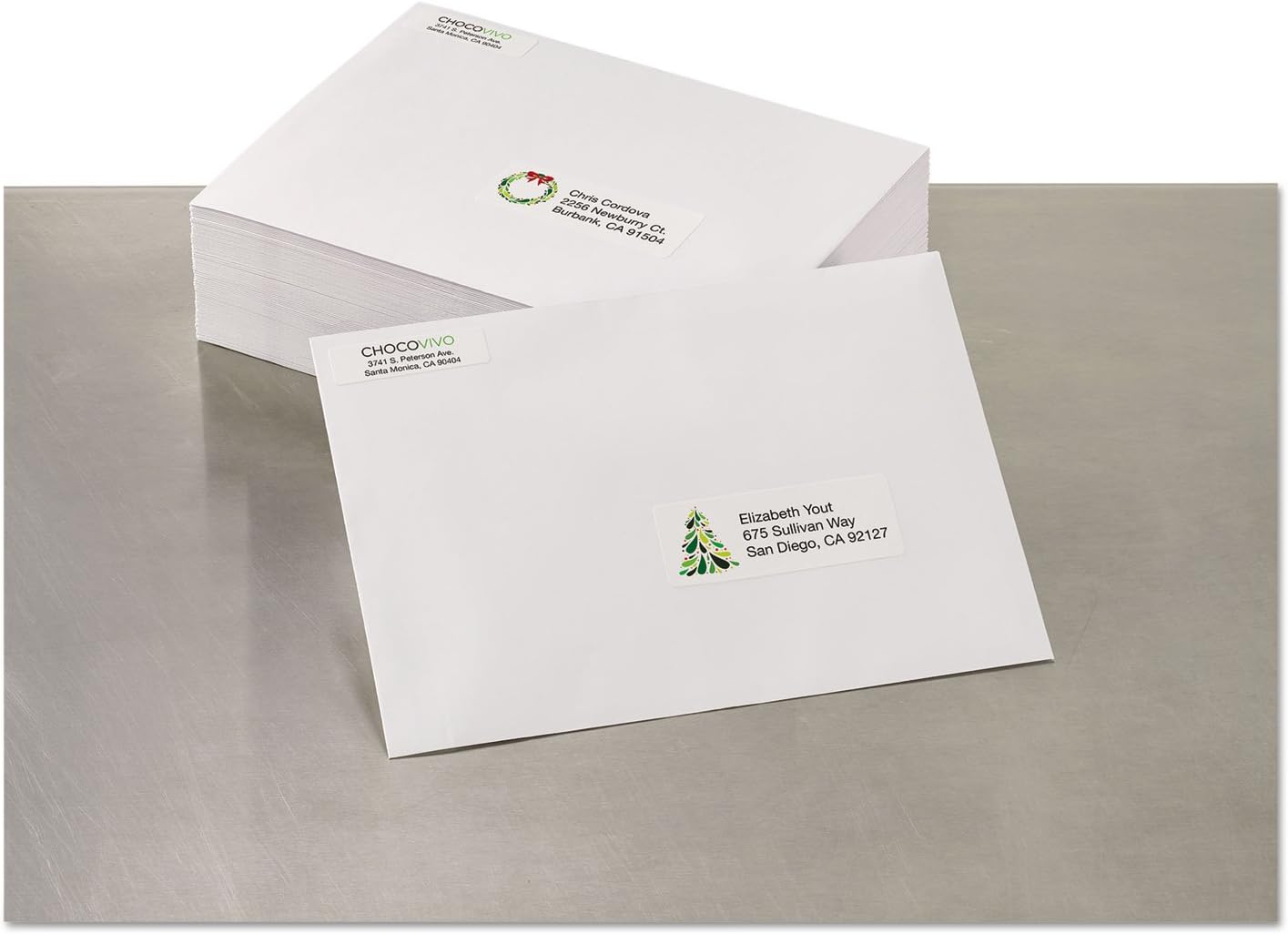 Avery Easy Peel White Mailing Labels for Laser Printers, 1 x 2.62 Inch, Box of 3000 Labels (5160), 2-Pack