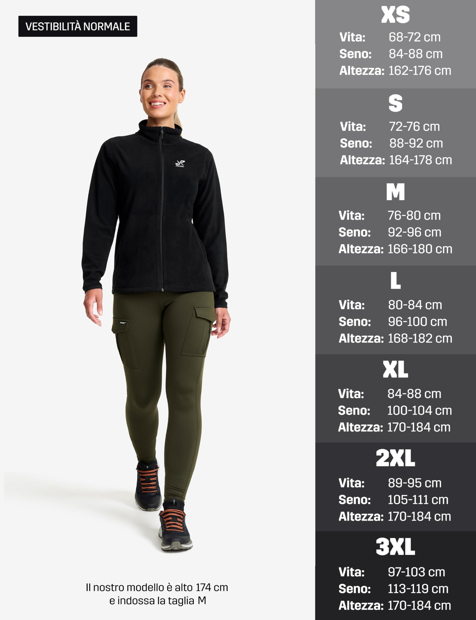 RevolutionRace Hiker Full-Zip Fleece da Donna, Giacca in Pile Strato Leggero e Traspiranteda Esterno Perfetta per l'escursionismo