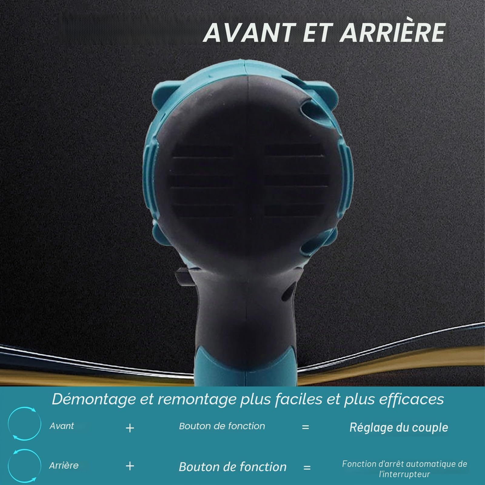 Cisailleuse électrique en tôle compatible avec batterie Makita 18V, cisailleuse électrique en métal sans balais, cisailleuse électrique à 360° pour couper l'acier, moteur sans balais Max 2,0 mm (sans