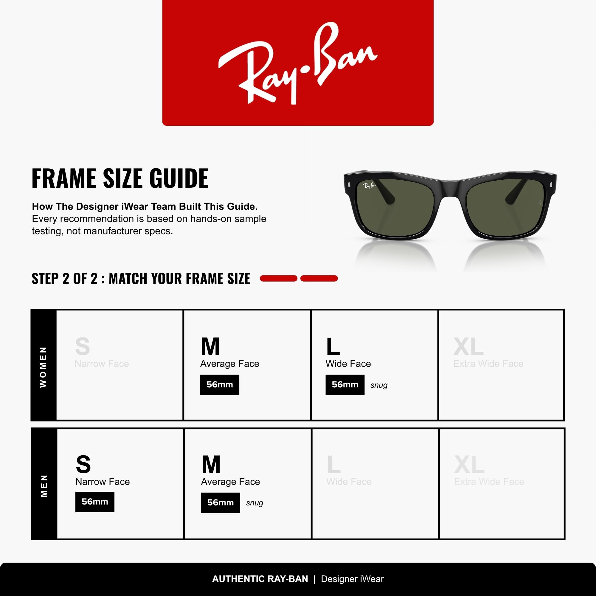 RayBan 0RB4428 Sonnenbrille 601/3156