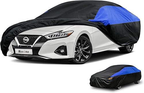 Miniatura 44 de Funda para automóvil Nissan Rogue impermeable para todo tipo de clima, cubierta exterior completa ligera para automóviles, exteriores, sol, UV, 08