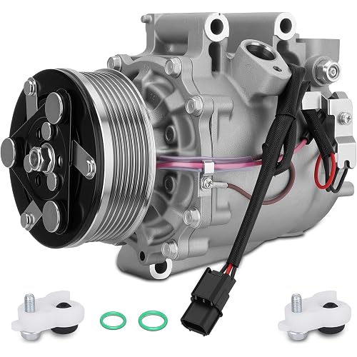 AC Compressor with Clutch Compatible with Honda Civic 1.8L 2006-2011, Replaces# 38800-RNA-A01, 38810RRBA01 38800RNBA02 38800-RNB-A02