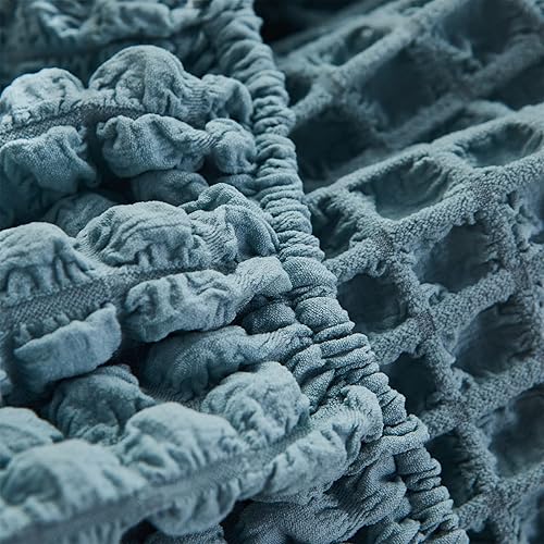 Miniatura 7 de cjc Fundas de sofá de suelo sin brazos, funda protectora para silla junto a la chimenea, fundas elásticas para sillas puff para adultos, fundas