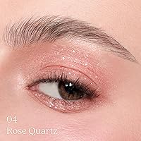 Vista 3 de dasique Starlit Jewel - Brillo Líquido con Purpurina (04 Cuarzo Rosa) Sombra de purpurina brillante Maquillaje coreano Maquillaje de ojos