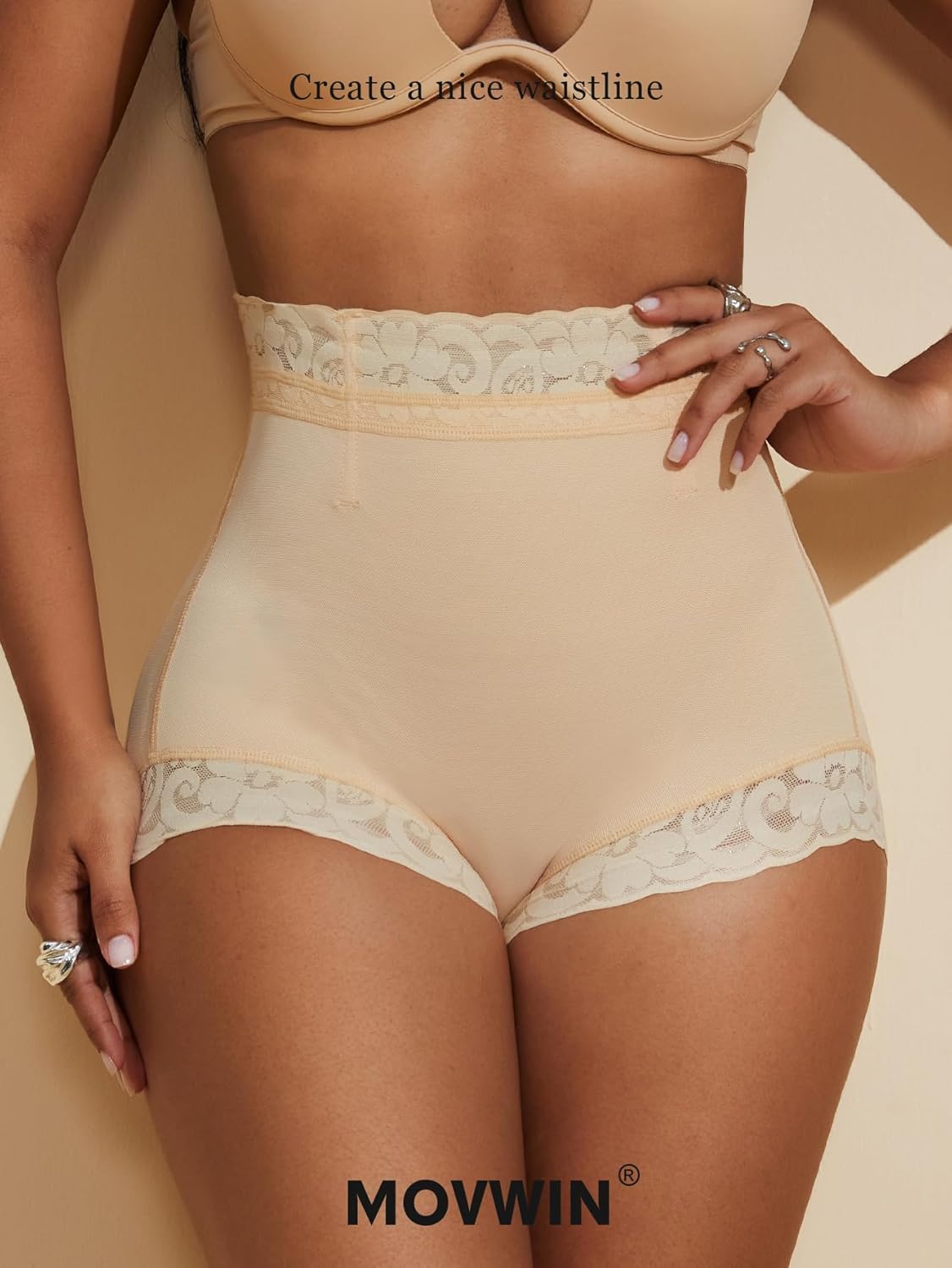 MOVWIN Tummy Control Shapewear Fajas Colombianas Moldeadoras Underwear Curvy Faja Shorts Butt Lifting Panties for Women - Image 2