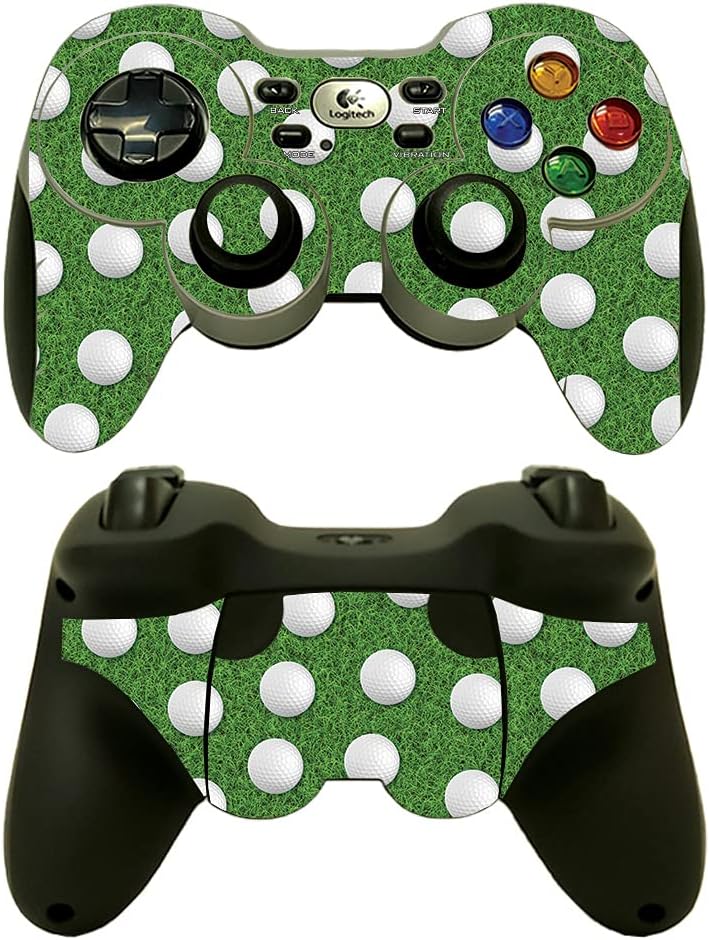 MightySkins Skin Compatible With Logitech Wireless Gamepad F710 - Golf | Protective, Durable, and Unique Vinyl Decal wrap cover | Easy To Apply, Remove, and Change Styles | Made in the USA