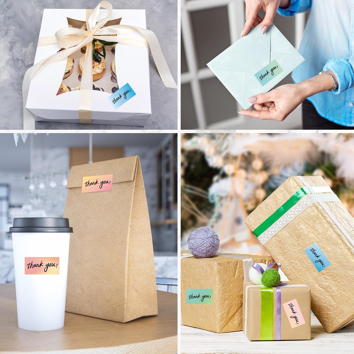 2500 Pcs Thermal Sticker Labels 1. 25 x 2. 25 Inch Rectangle Direct Thermal Labels Self Adhesive Multipurpose Printer Stickers for DIY Logo Design, Qr Code, Name Tag - Image 4