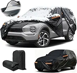Capa de carro para Mitsubishi Outlander, Nissan Murano 2015-2024, capa espessa para Outlander, capa Outlander de ajuste personalizado 2005-2025, capa de carro com proteção solar de granizo de neve