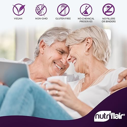 Miniatura 7 de NutriFlair Sambucus Saúco, 120 cápsulas vegetarianas – Apoyo inmunológico 5 en 1 y suplemento antioxidante con vitamina C, vitamina D3 5000 UI,