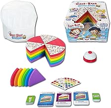 The Eggmazing Egg Decorator Cake-N-Bake Challenge | Kids' Color Matching, Cake Building Board Game | Ages 4 & Up | 2-6 Players