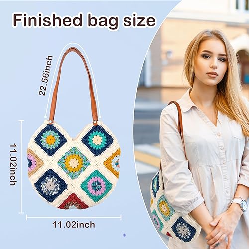 Miniatura 2 de Hanfetch Kit de ganchillo para principiantes avanzados o intermedios, tutorial en video paso a paso y guía detallada de instrucciones (idioma