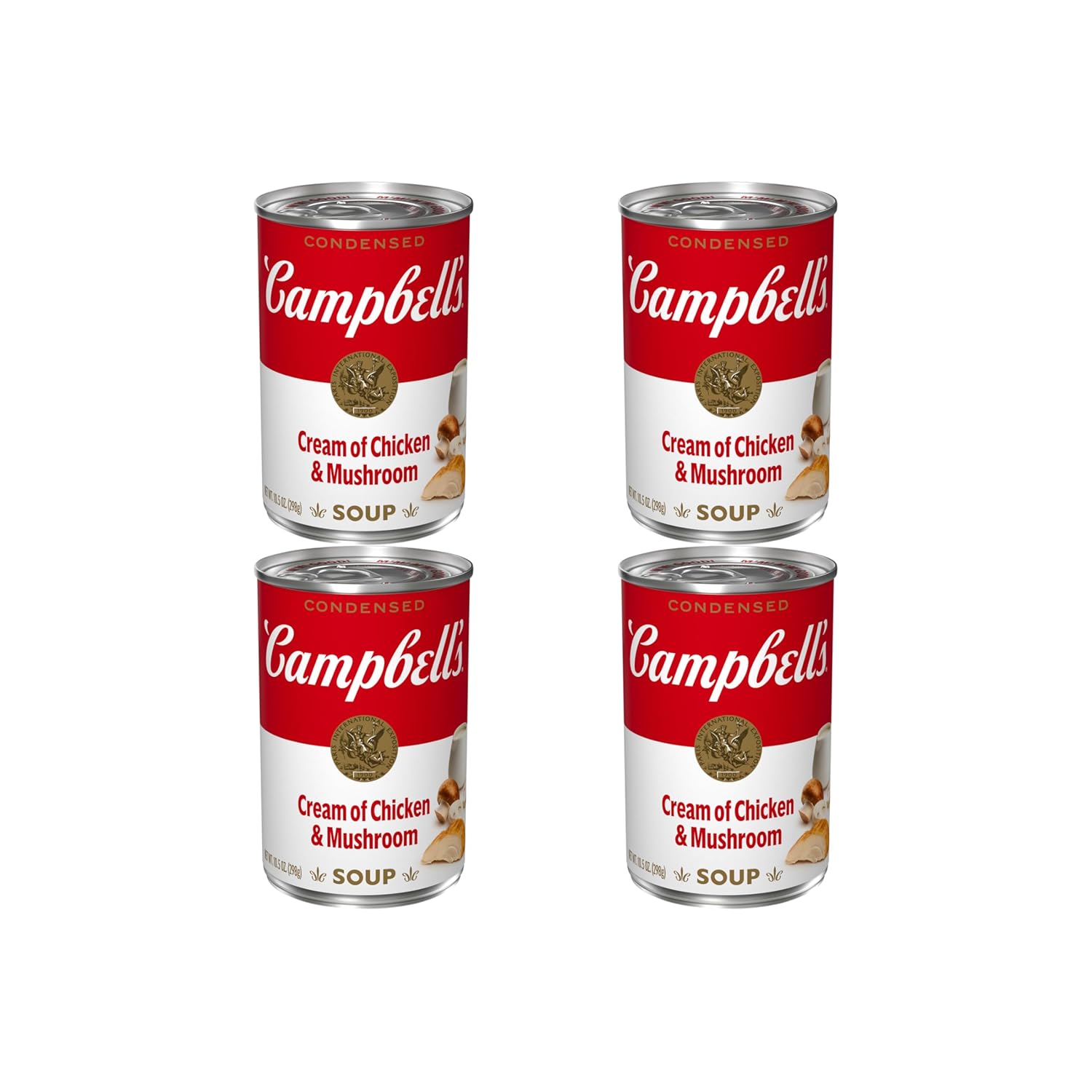 Campbell's Condensed Cream of Chicken Soup, 10.5 oz Can (24 Pack)