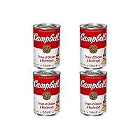 Vista 12 de Campbell's Crema condensada de sopa de pollo, lata de 10.5 onzas (paquete de 4)