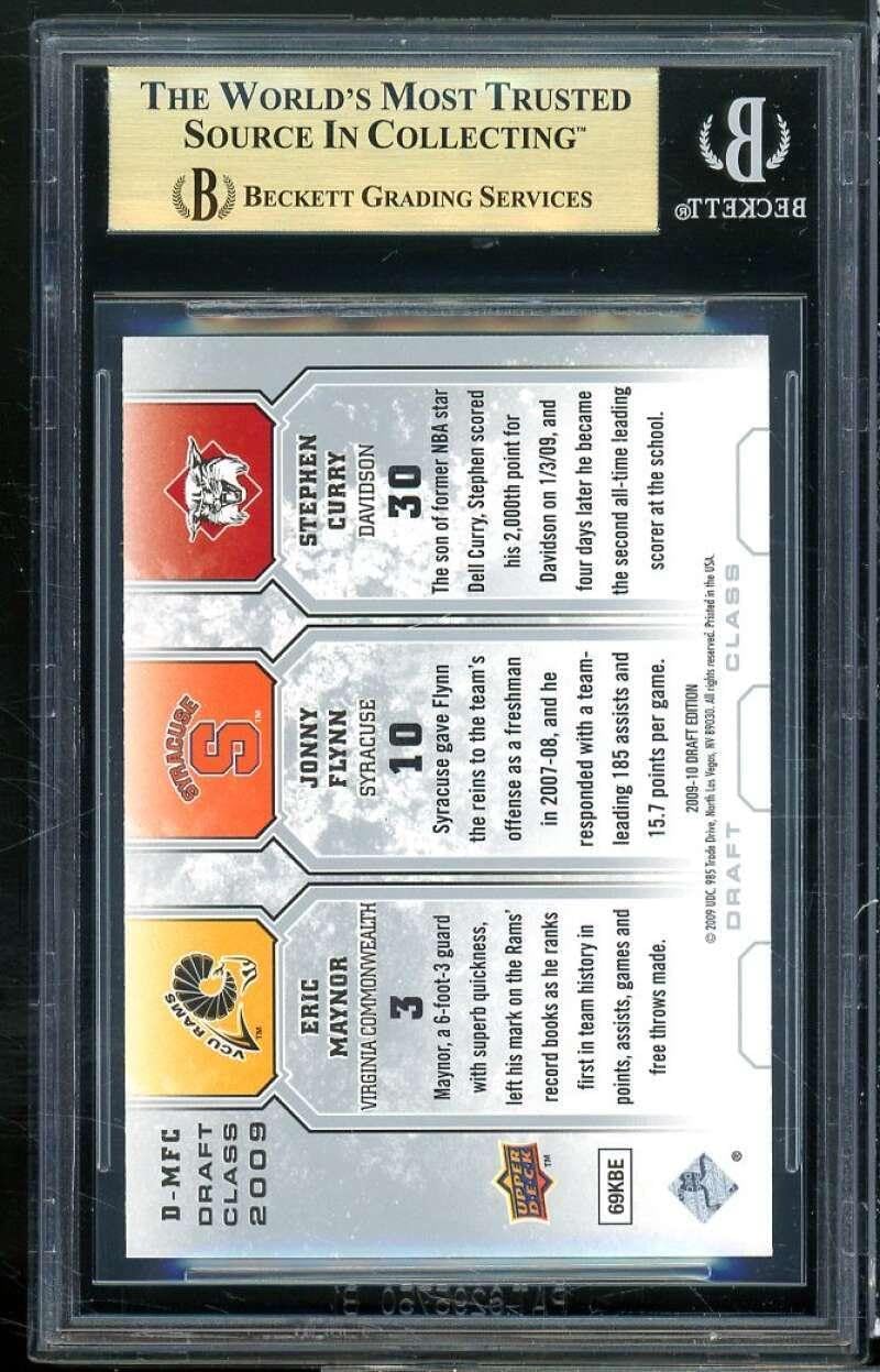 Stephen Curry Rookie Card 2009-10 Upper Deck Draft Edition TT #TT-SC BGS 9.5 - Basketball Slabbed Rookie Cards